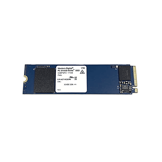 Disco SSD Western Digital PC SN640 NVMe M.2 2280 1TB - SDDPNPF-1T00-1032