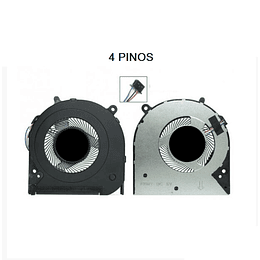 Ventoinha HP 14-CF, 14-CK, 14S-CR, 14-CM, 14-DK, 14S-DP, HP 240, G7, 240 G8, 240 G9, 246 G7, L23189-001