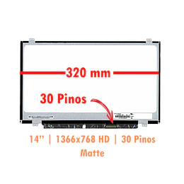 Ecrã 14″ LCD Insys GW1-W148