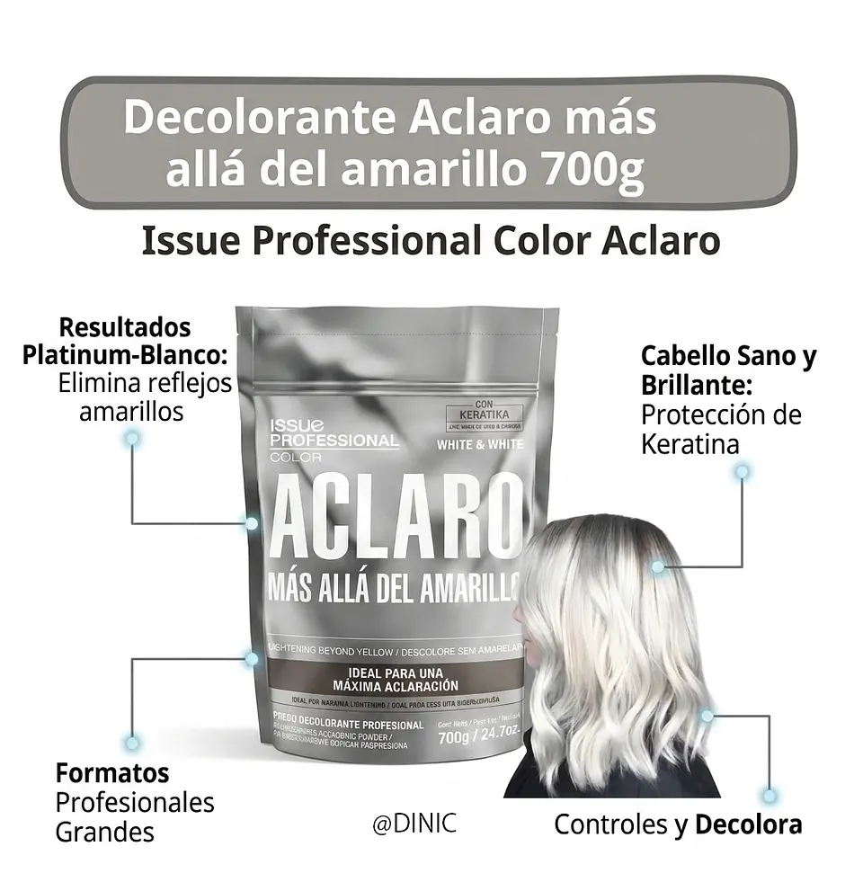 Polvo decolorante White & White 2
