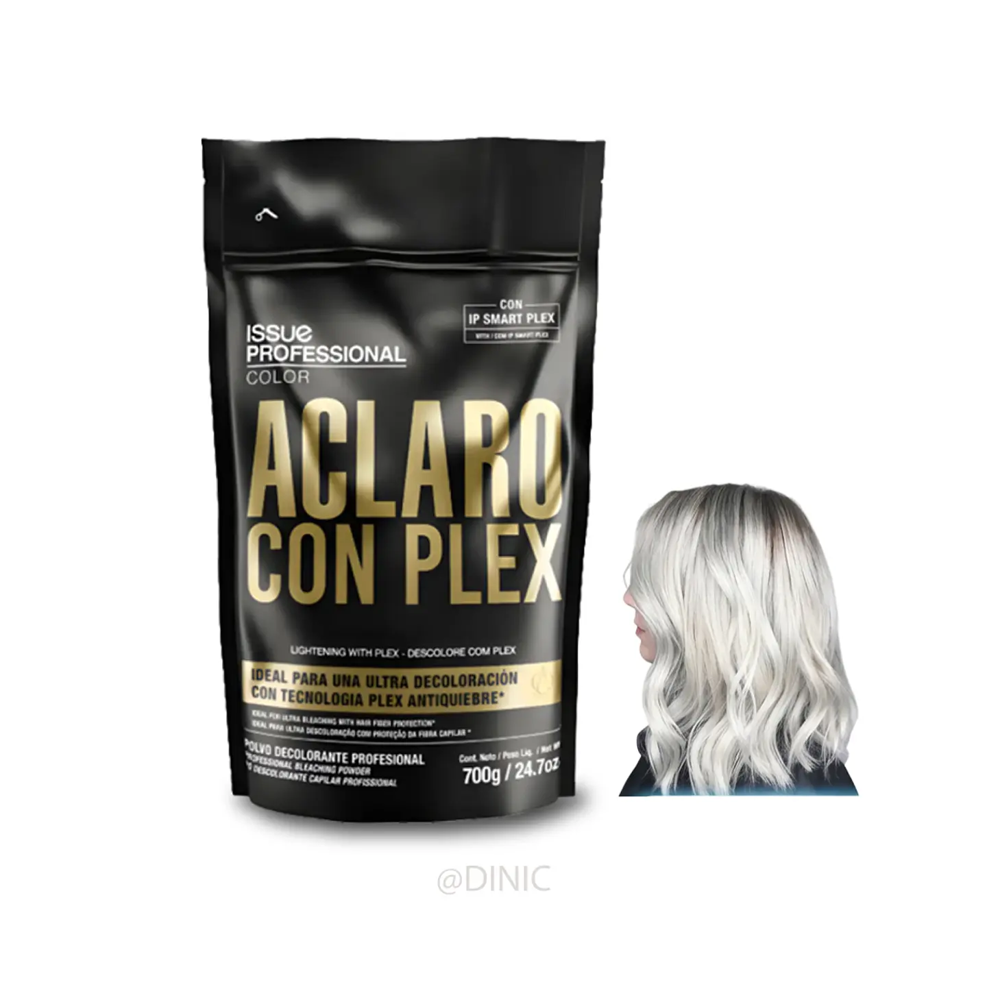 Decolorante Profesional Issue Aclaro Con Plex 700 Gr 1