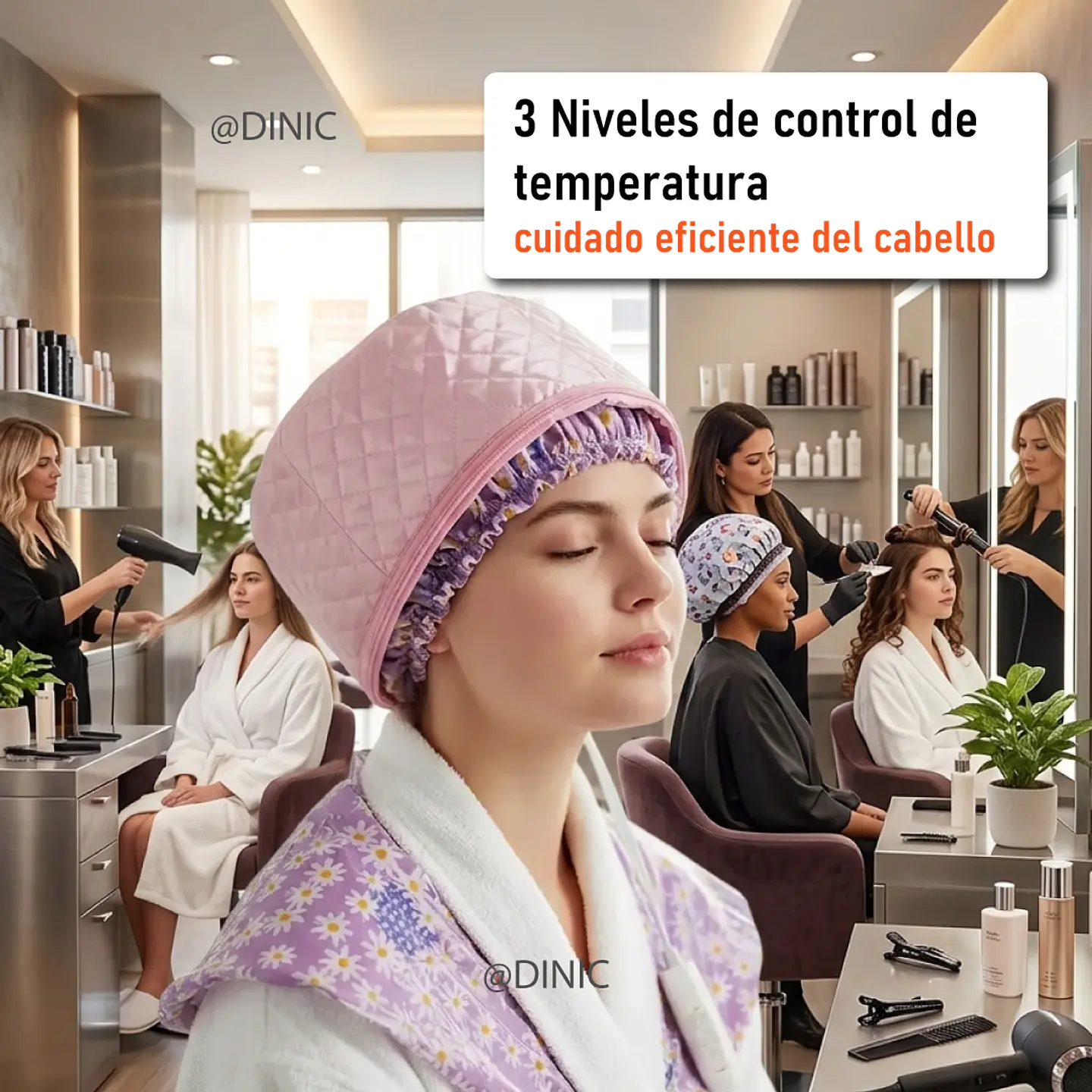 Gorro térmico con regulador de temperatura 3