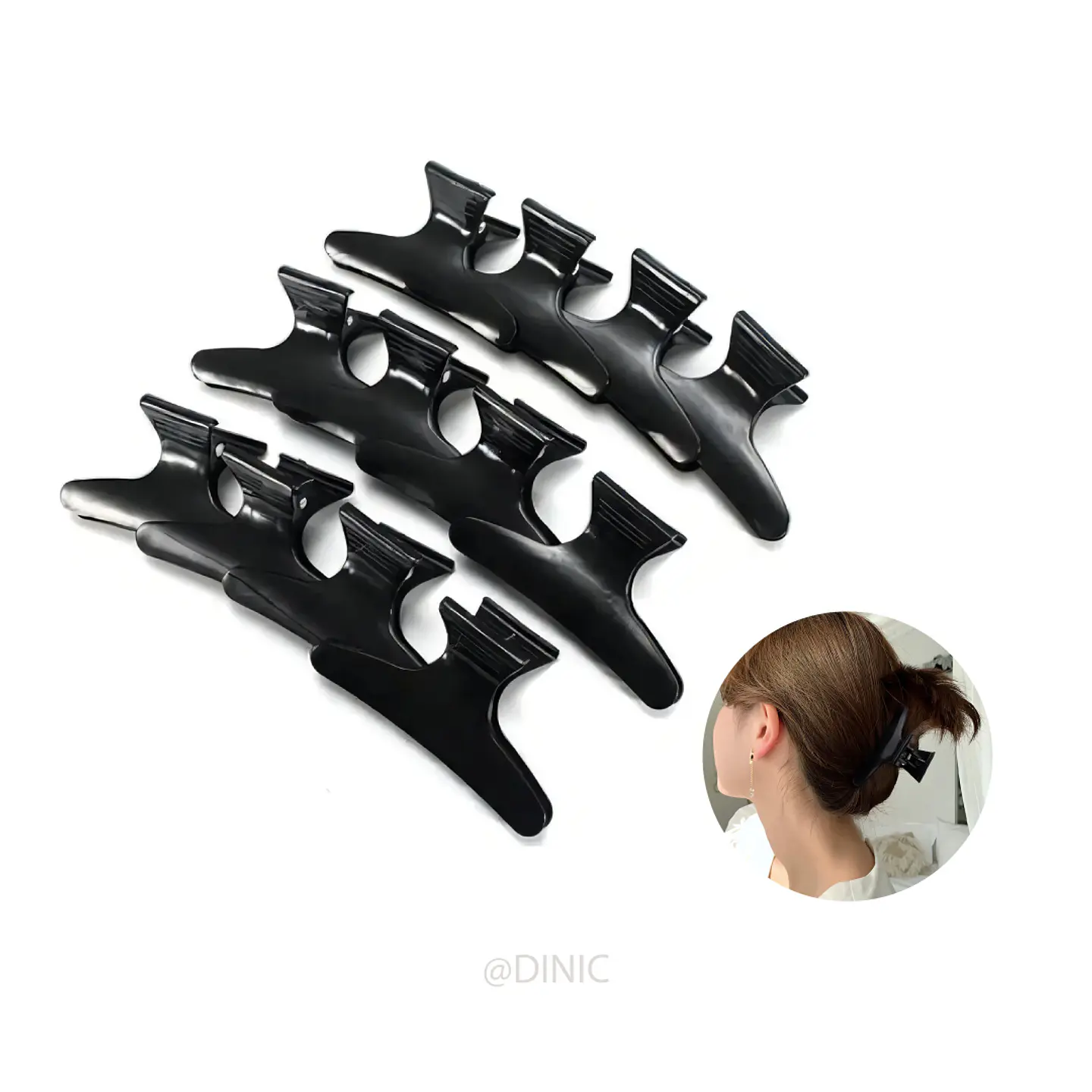 Pack De 12 Pinza Tomador Profesional 1