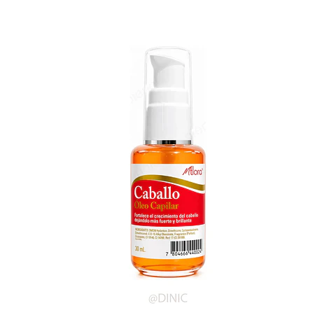 Aceite Caballo Biotina Aporta Crecimiento Del Cabello 30ml