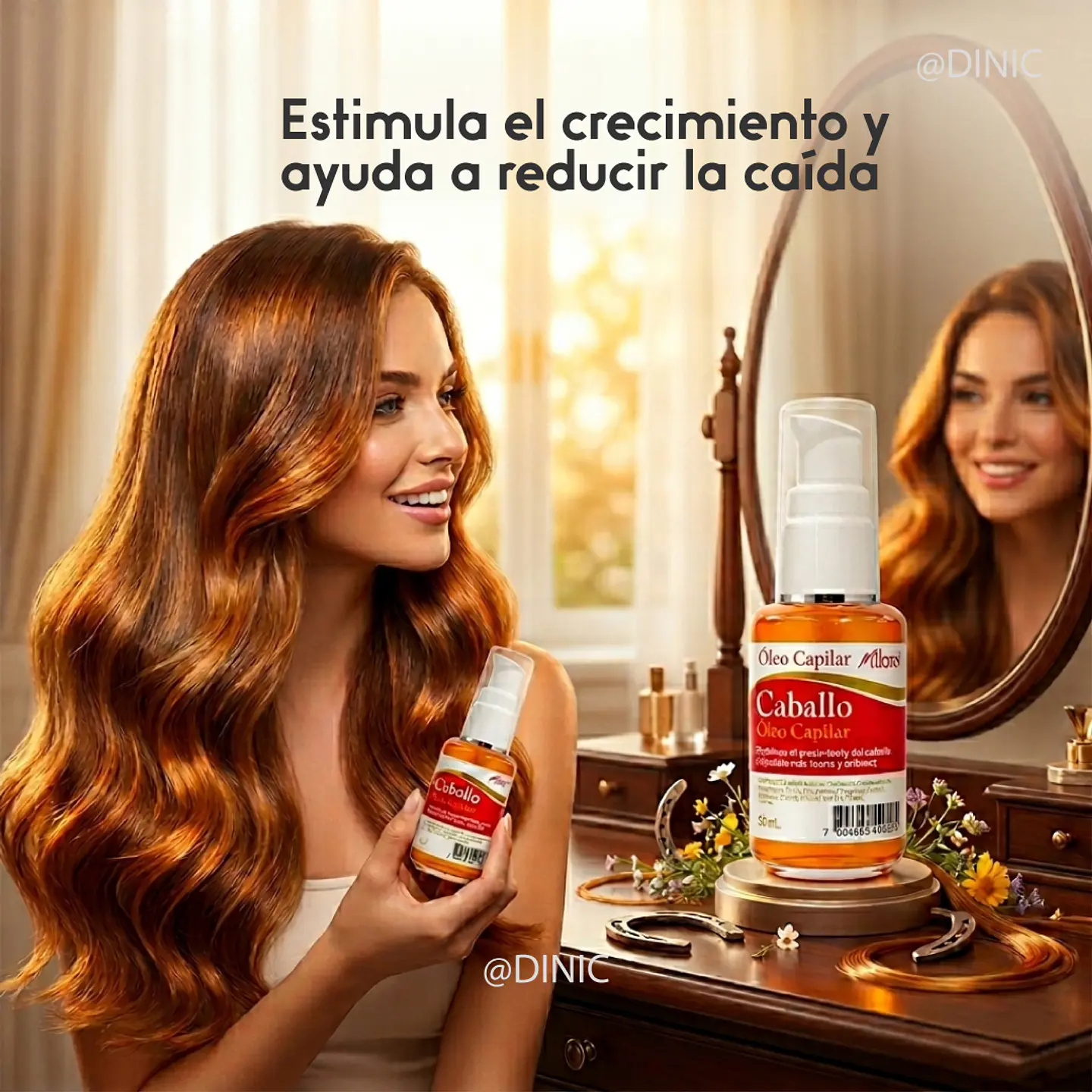 Aceite Caballo Biotina Aporta Crecimiento Del Cabello 30ml 2
