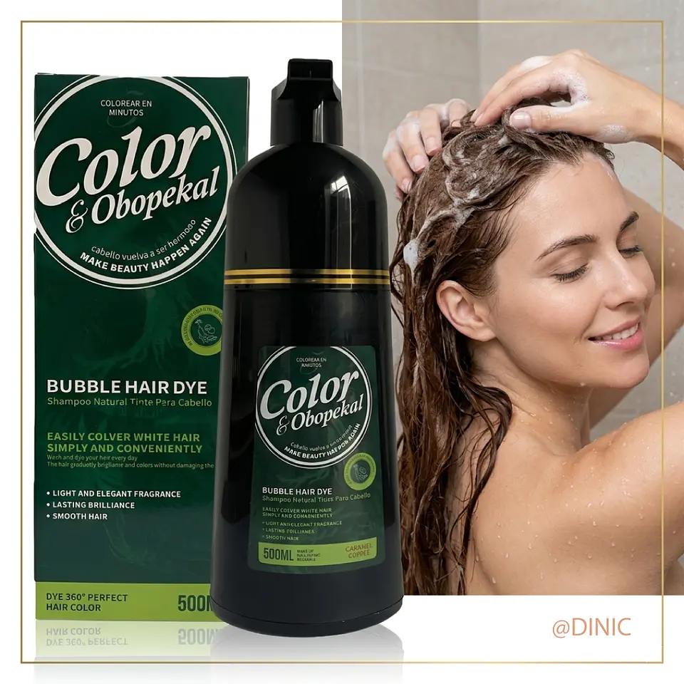 Obopekal Shampoo Cubre Canas Cobertura Total 500ml 3