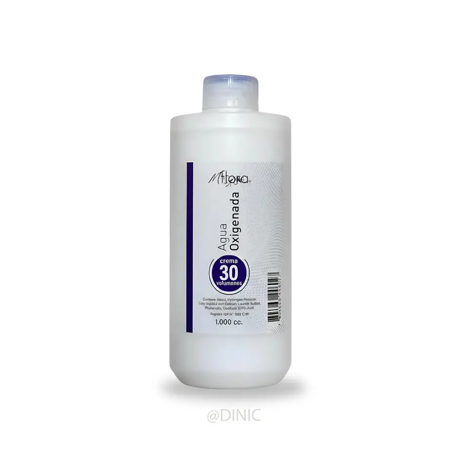 Agua Oxigenada Mflora de 1 Litro de Volumen 10, 20 y 30 6
