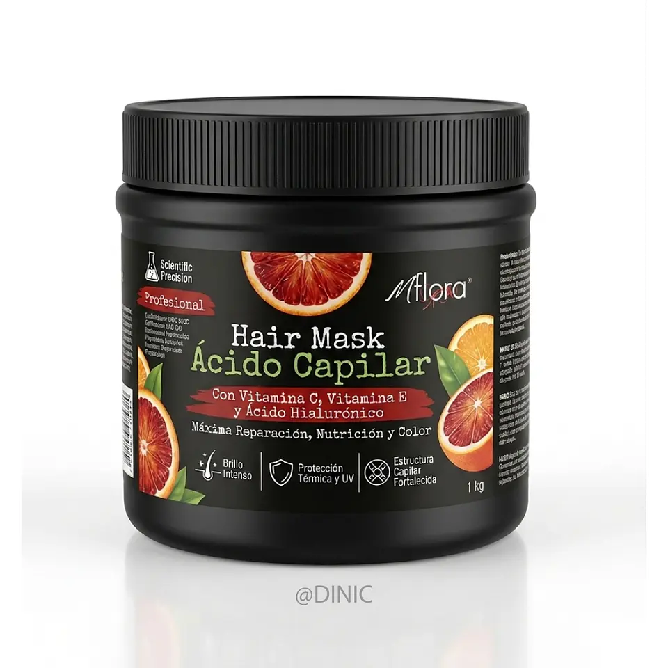 Pack de Crema ácida+ aceite ácido Capilar  2