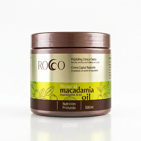 Crema Capilar Macadamia Oil Rocco