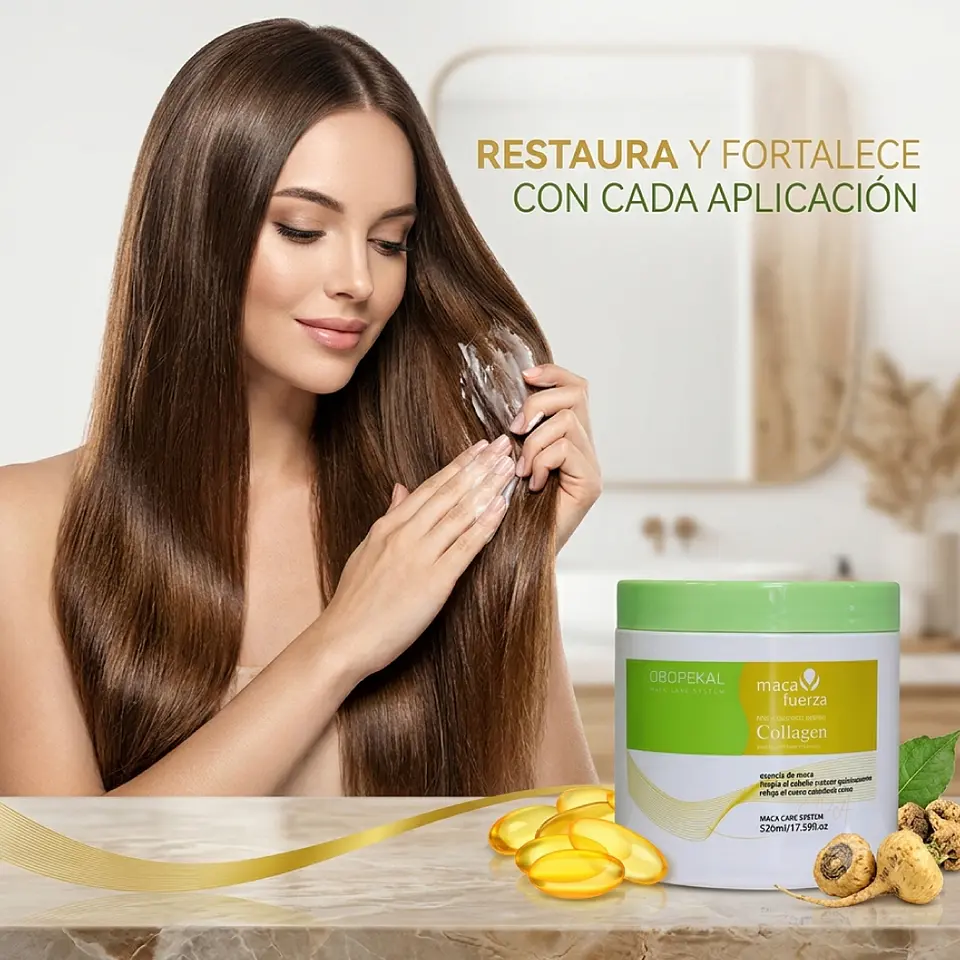 Mascarilla de colágeno OBOPEKAL para el cabello 3