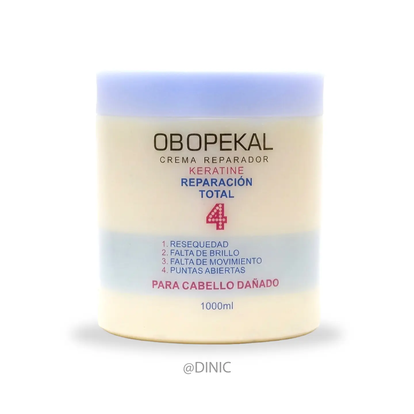 Crema Reparación Total 4 Keratina de Obopekal 1