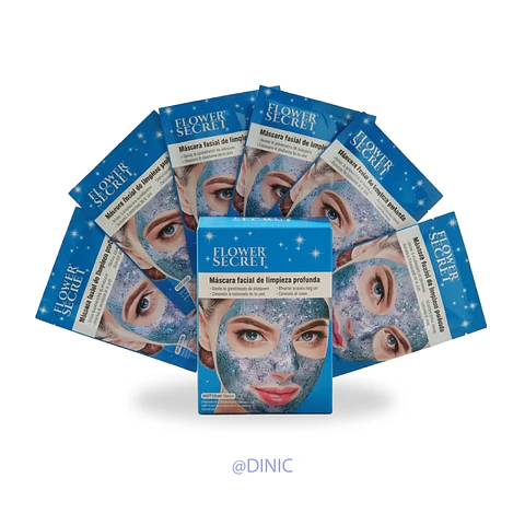 Pack de 10 Máscara facial de limpieza profunda 