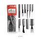 Kit de peines de peluquería profesional de 10 piezas - Miniatura 1