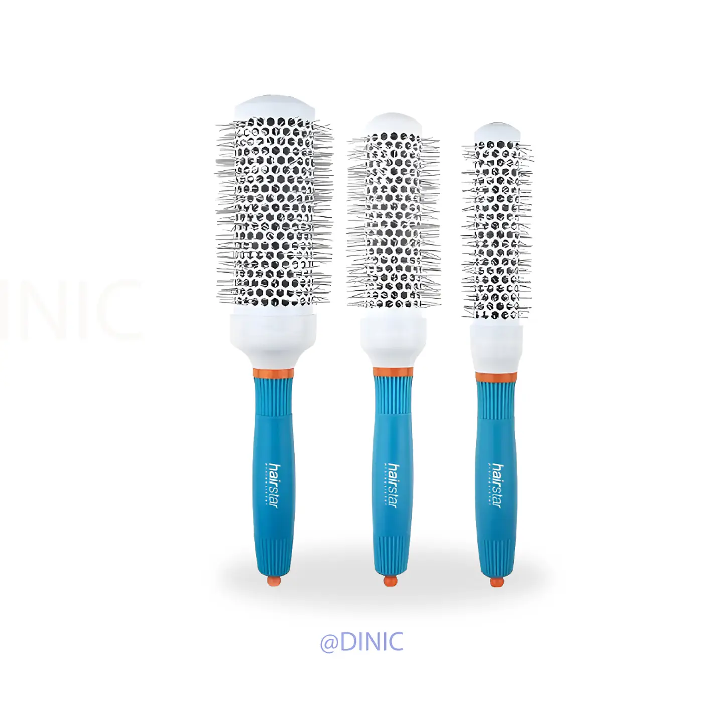 Kit de tres cepillos térmicos Hairstar 1