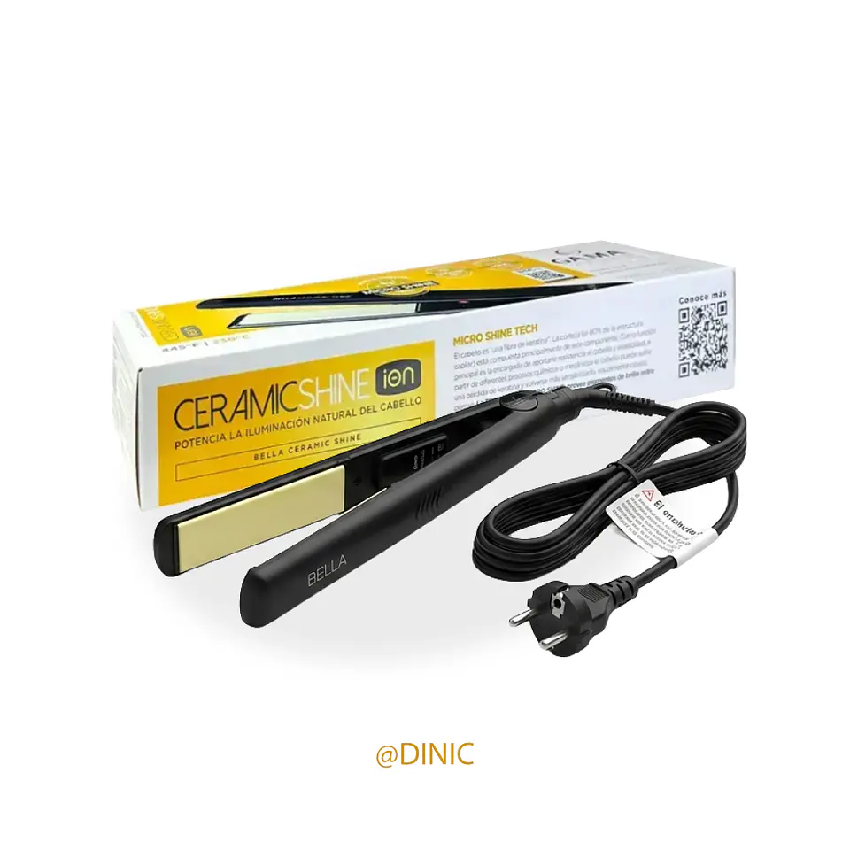 Plancha de Cabello Gama Italy Bella Ceramic Shine 1