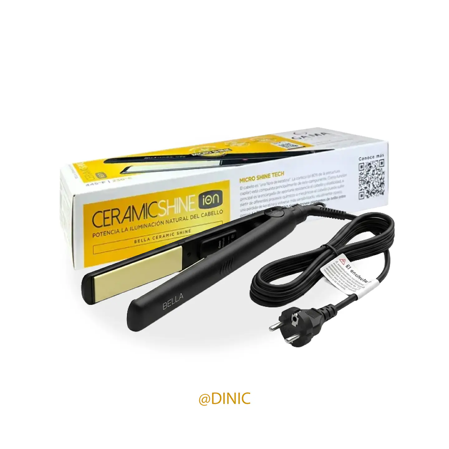 Combo GAMA Alisador Bella Shine + Secador Mistral Tourmaline 4