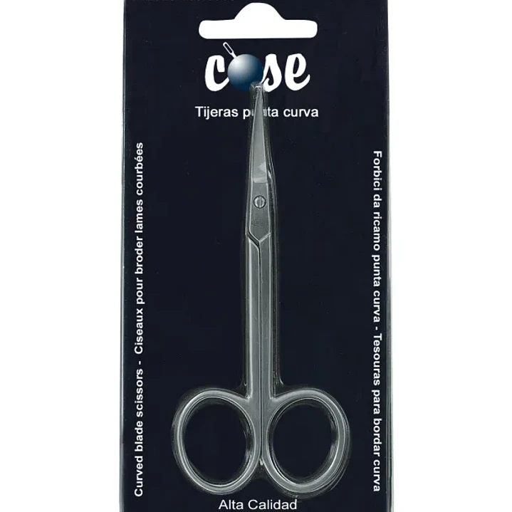 Tesoura de Bordar Curva 4″ (10cm) Cose 1