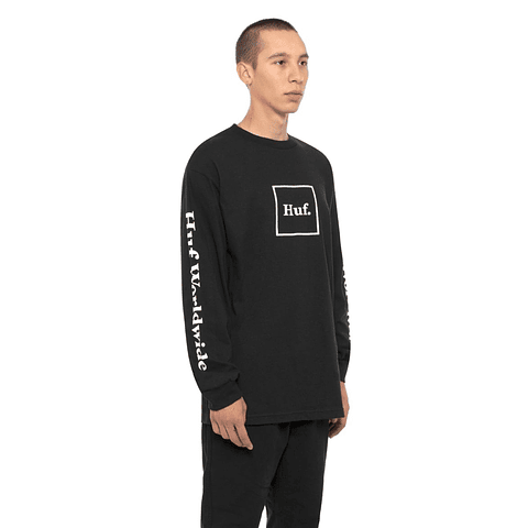 DOMESTIC LS TEE BLACK