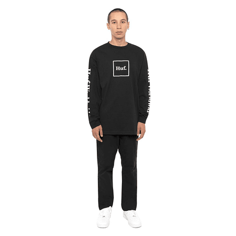 DOMESTIC LS TEE BLACK