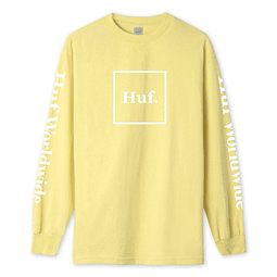 DOMESTIC LS TEE YELLOW