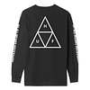 TRIPLE TRIANGLE LONG SLEEVE TEE BLACK