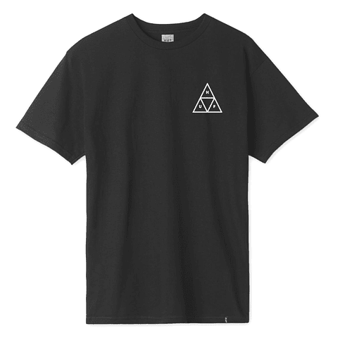 HUF SET TRIPLE TRIANGLE T-SHIRT BLACK