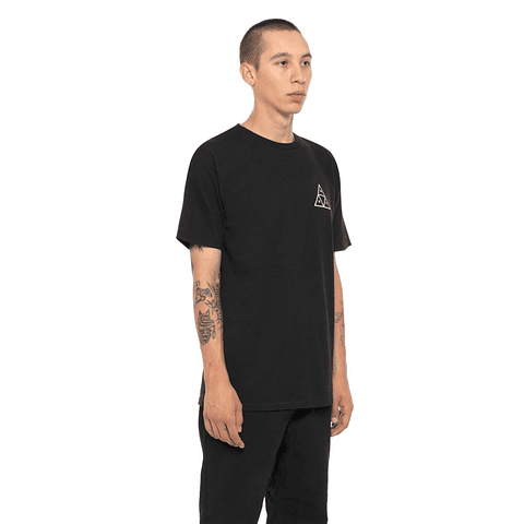 HUF SET TRIPLE TRIANGLE T-SHIRT BLACK