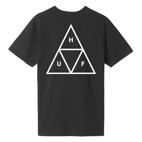 HUF SET TRIPLE TRIANGLE T-SHIRT BLACK