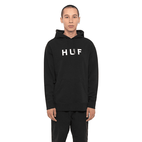 OG LOGO PULLOVER HOODIE BLACK