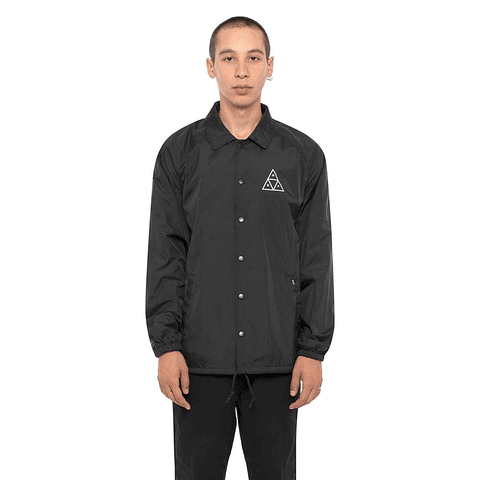 TRIPLE TRIANGLE COACHES JACKET BLACK