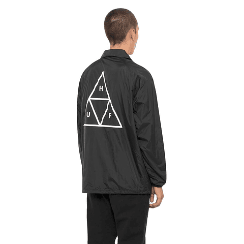 TRIPLE TRIANGLE COACHES JACKET BLACK