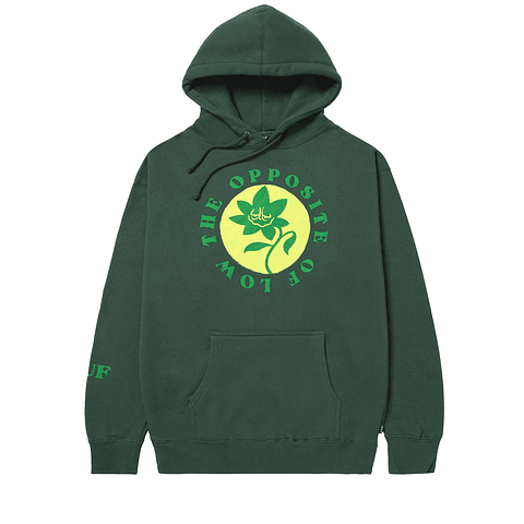 OPPOSITE OF LOW PULLOVER HOODIE FOREST GREEN