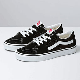 SK8-LOW BLACK/TRUE WHITE