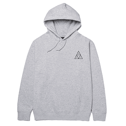 TRIPLE TRIANGLE PULLOVER HOODIE ATHLETIC HEATHER