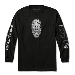 Skynet Ls Tee Black