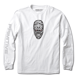 Skynet Ls Tee White