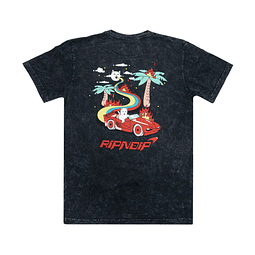 Hell Racer Tee (Black Mineral Wash)