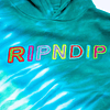 Prisma Hoodie (Teal Rainbow Dye)