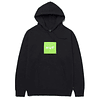 ESSENTIALS BOX LOGO PULLOVER HOODIE BLACK