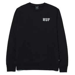 ESSENTIALS CLASSIC H CREW BLACK