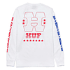 FACTORY RIDER LONG SLEEVE T-SHIRT WHITE