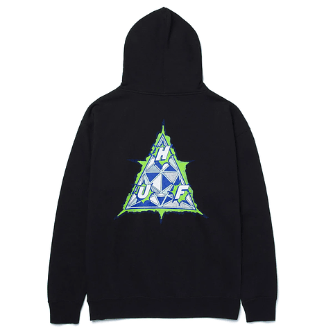 INFINITY JEWEL PULLOVER HOODIE BLACK