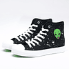 We Out Here High Top Shoe (Black)