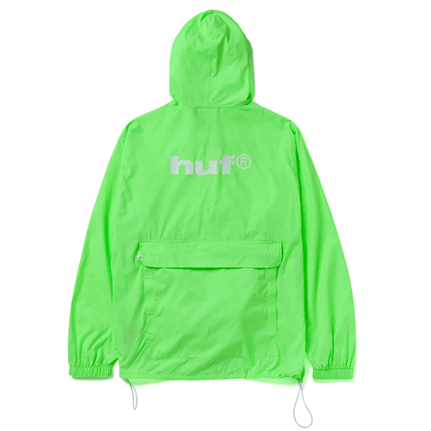 PACKABLE CYCLING JACKET HUF GREEN