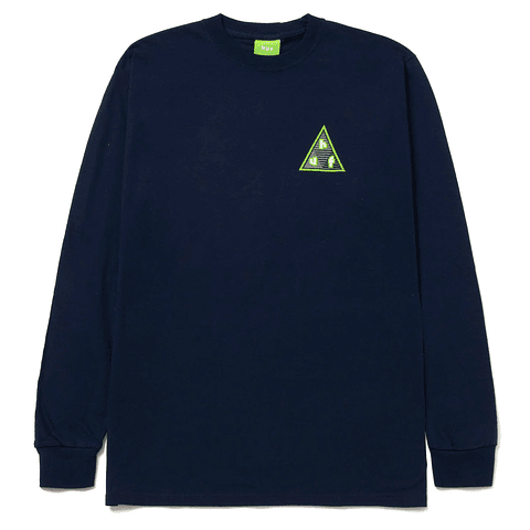 HIGH ADVENTURE LONG SLEEVE T-SHIRT NAVY