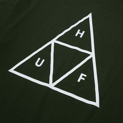 TRIPLE TRIANGLE T-SHIRT FOREST GREEN