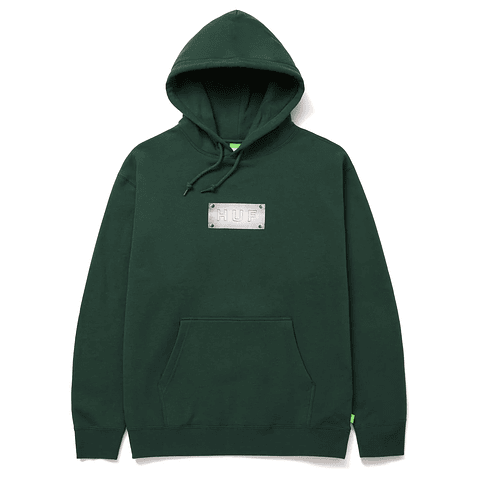 HARDWARE PULLOVER HOODIE FOREST GREEN