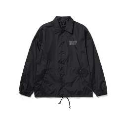 HUF SET H COACHES JACKET BLACK