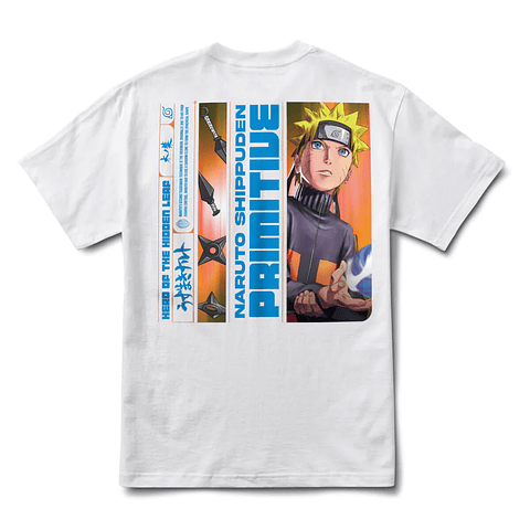 Primitive x Naruto Hero Tee White