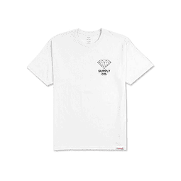 Diamond Supply Co. Tee White